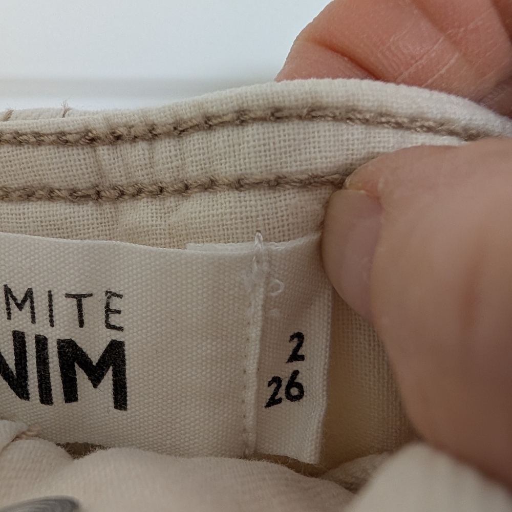 Dynamite Cream High-Rise Boyfriend Jeans - Picture 8 of 9